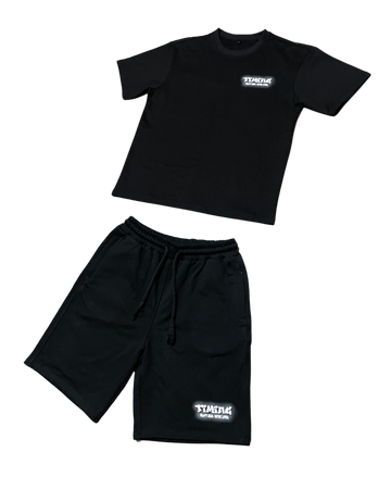Graft & Pray Shorts Set - Black