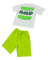 Graft & Pray Shorts Set - Green & White